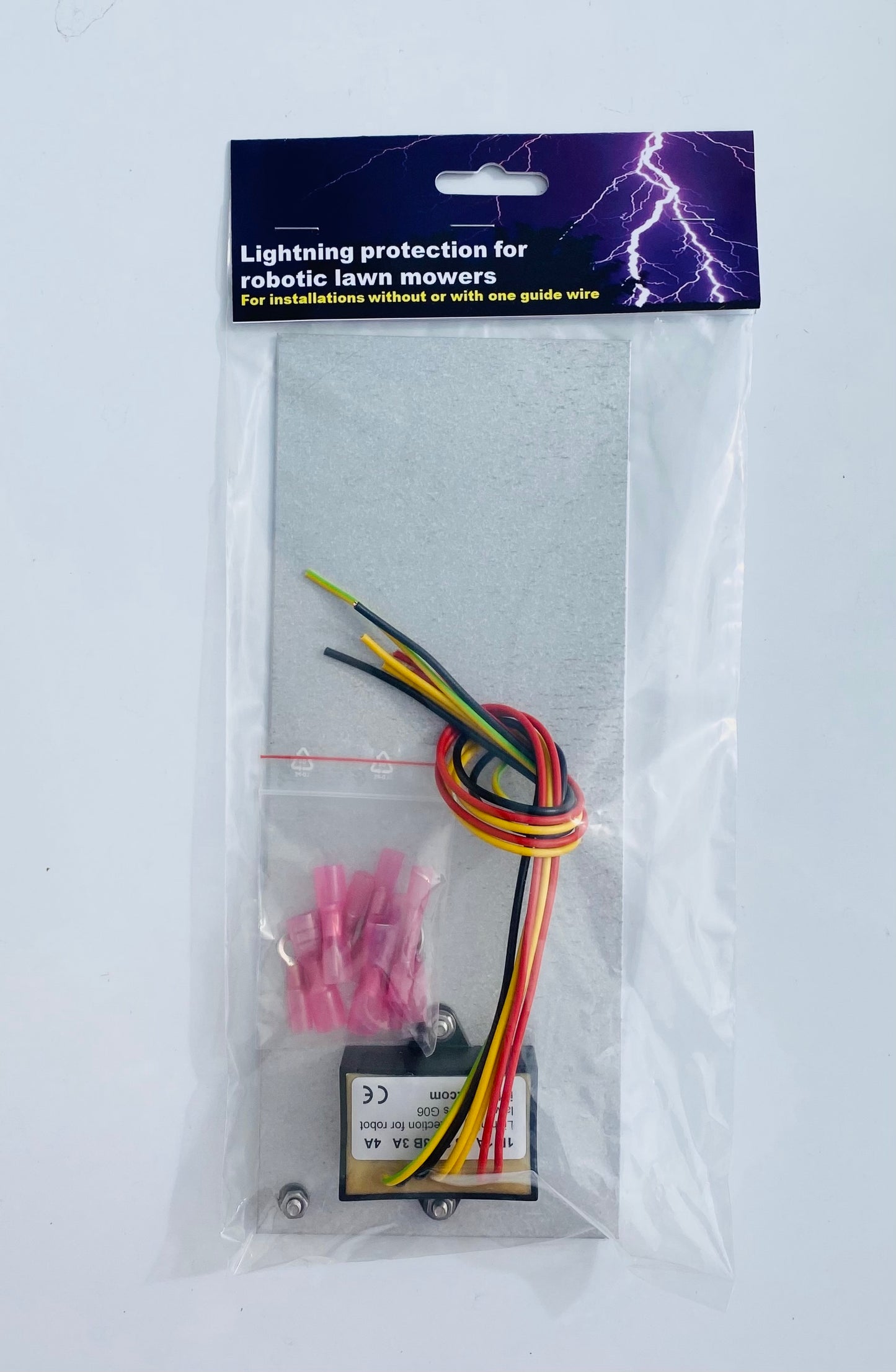 Lynbeskyttelse for robotklipper