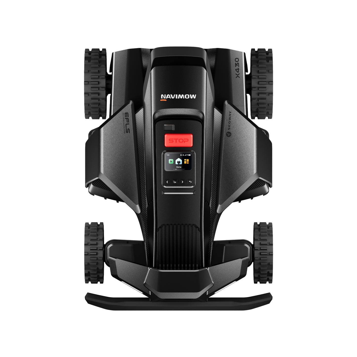 Segway Navimow X430E robotgressklipper sett ovenfra