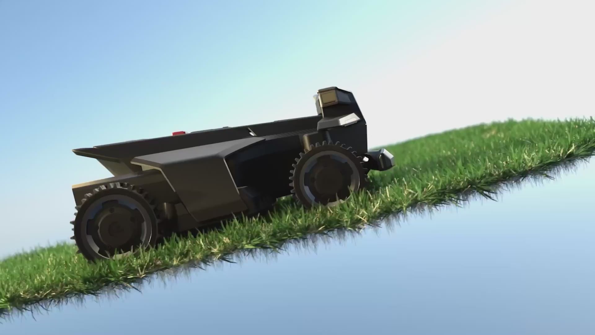 Navimow X420E: firehjulsdrift med zero-turn