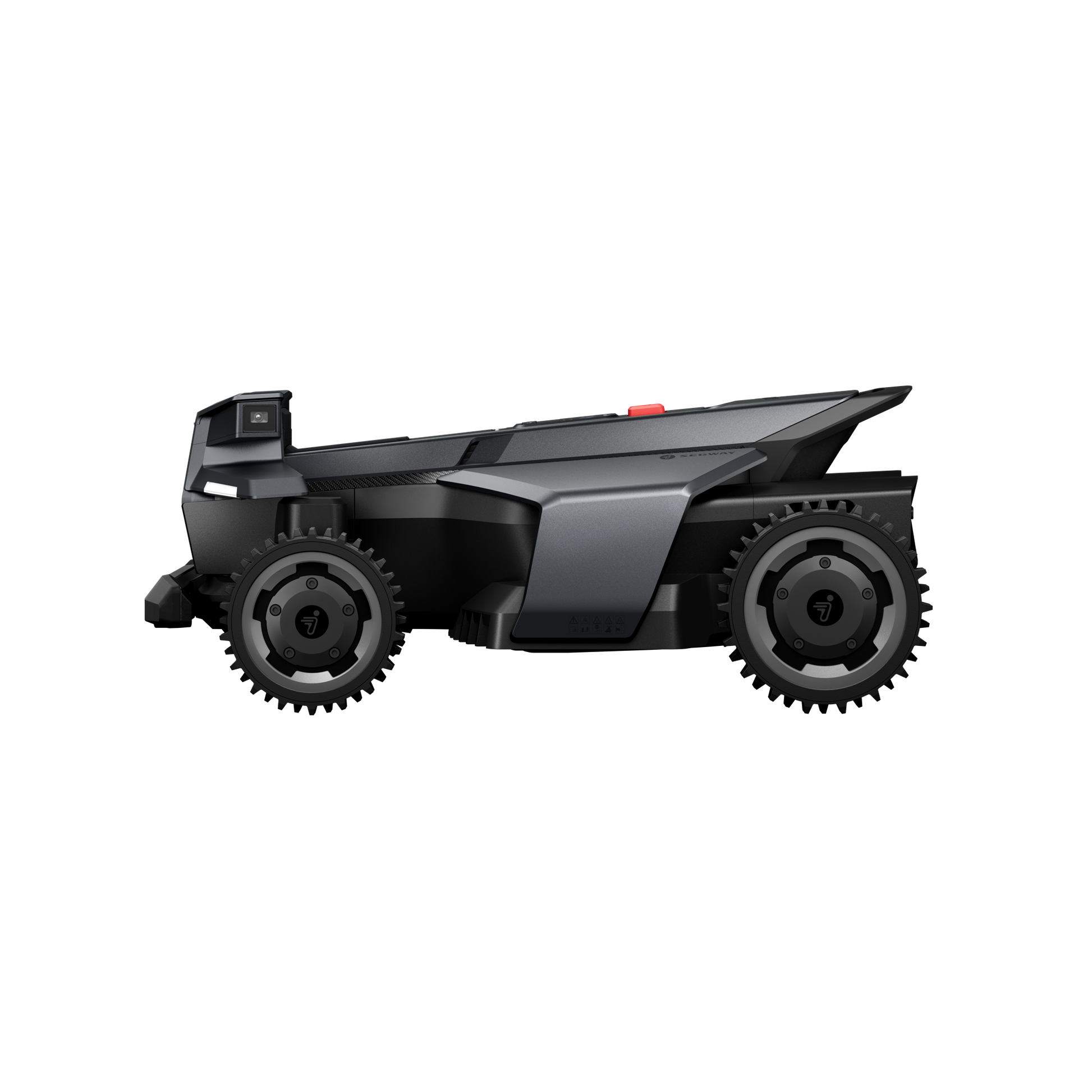 Navimow X420E svart sett fra venstre