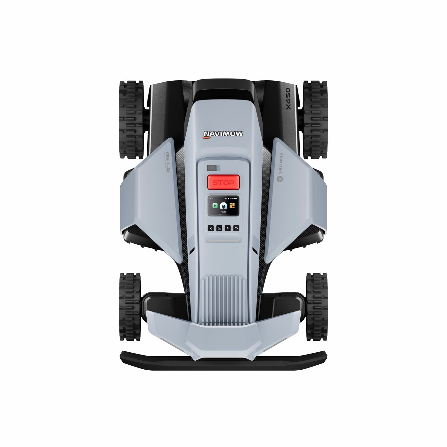 Segway Navimow X450E robotgressklipper sett ovenfra