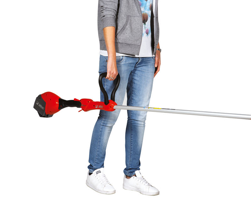 Gresstrimmer Efco komplett med batteri og lader