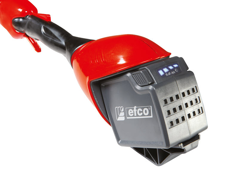Gresstrimmer Efco komplett med batteri og lader
